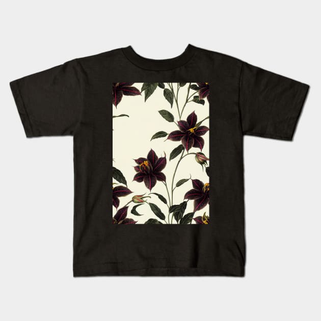 Beautiful Floral pattern #32 Kids T-Shirt by Endless-Designs